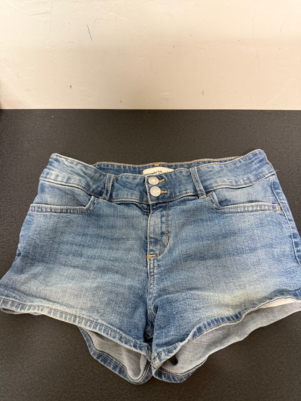Abercrombie & Fitch Light Blue Denim Kids' Shorts